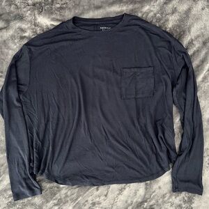 American Eagle Women’s Soft & Sexy Long Sleeve Pocket T-Shirt (Medium)